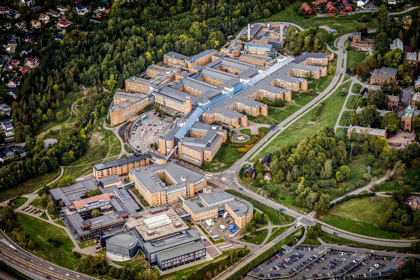 Rikshospitalet Hospital in Oslo Rikshospitalet Hospital in Oslo